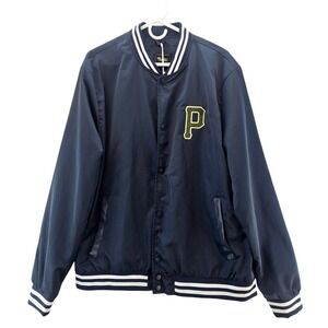Primitive Skateboarding Varsity Jacket Women's Large Snap Front Letterman Bomber